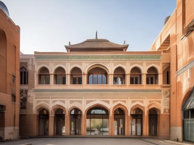 西宁穆斯林大厦，古老的象征与现代发展，西宁穆斯林大厦，古丝绸之路的象征与现代发展