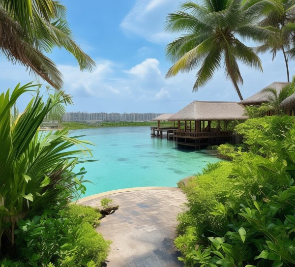 马湾酒店，连接城市与自然的绿色之源