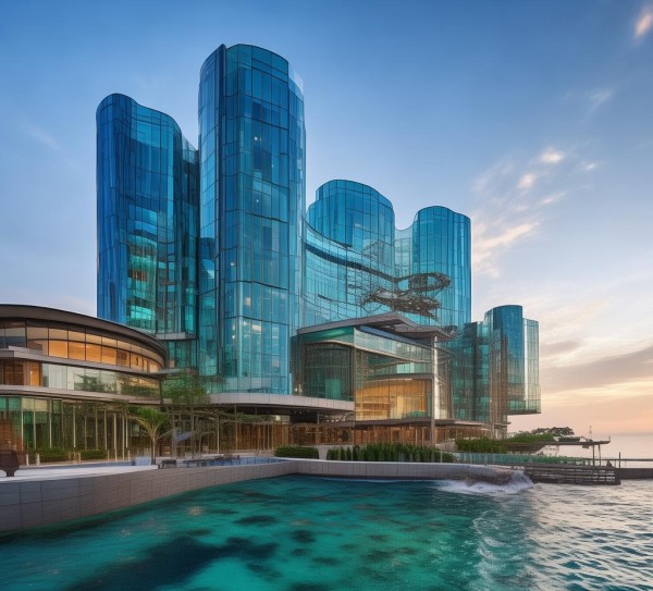 三亚玻璃酒店,现代与传统的完美融合 三亚玻璃酒店,现代与传统的完美融合